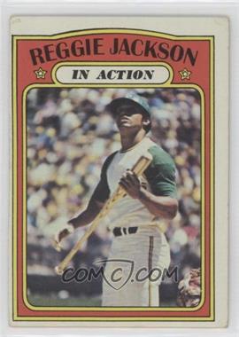 1972 Topps - [Base] #436 - In Action - Reggie Jackson [Good to VG‑EX]