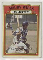 In Action - Maury Wills [Good to VG‑EX]