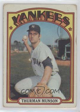 1972 Topps - [Base] #441 - Thurman Munson [Good to VG‑EX]