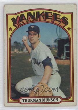 1972 Topps - [Base] #441 - Thurman Munson [Good to VG‑EX]