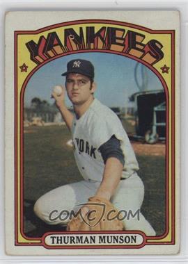 1972 Topps - [Base] #441 - Thurman Munson [Good to VG‑EX]