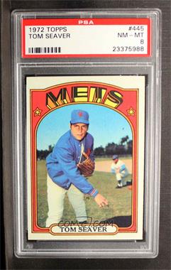 1972 Topps - [Base] #445 - Tom Seaver [PSA 8 NM‑MT]