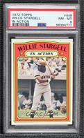 In Action - Willie Stargell [PSA 8 NM‑MT]