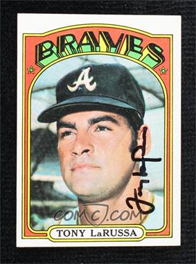 1972 Topps - [Base] #451 - Tony LaRussa [JSA Certified COA Sticker]