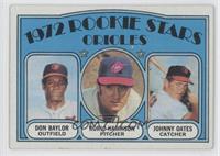 1972 Rookie Stars - Don Baylor, Roric Harrison, Johnny Oates [Noted]