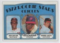 1972 Rookie Stars - Don Baylor, Roric Harrison, Johnny Oates [Good to …