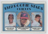 1972 Rookie Stars - Don Baylor, Roric Harrison, Johnny Oates [Noted]