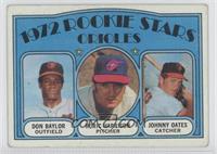 1972 Rookie Stars - Don Baylor, Roric Harrison, Johnny Oates [Good to …