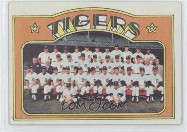 1972 Topps - [Base] #487 - Detroit Tigers Team [Noted]