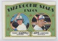 1972 Rookie Stars - Terry Humphrey, Keith Lampard [Good to VG‑E…