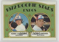 1972 Rookie Stars - Terry Humphrey, Keith Lampard