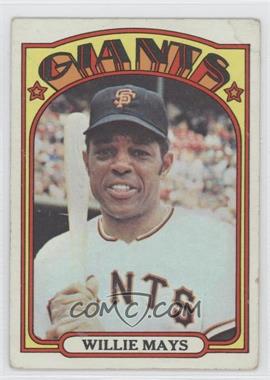 1972 Topps - [Base] #49 - Willie Mays [COMC RCR Good‑Very Good]