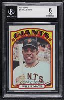 Willie Mays [BGS 6 EX‑MT]