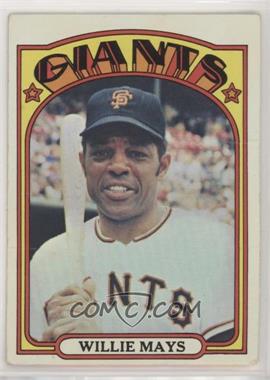 1972 Topps - [Base] #49 - Willie Mays [Poor to Fair]
