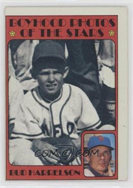 1972 Topps - [Base] #496 - Boyhood Photos of the Stars - Bud Harrelson