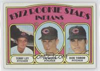 1972 Rookie Stars - Terry Ley, Jim Moore, Dick Tidrow [Good to VGR…