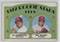 1972 Rookie Stars - Ed Armbrister, Mel Behney