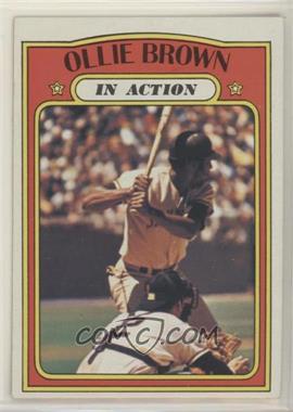 1972 Topps - [Base] #552 - In Action - Ollie Brown