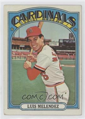 1972 Topps - [Base] #606 - Luis Melendez