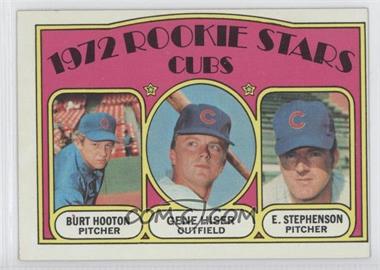 1972 Topps - [Base] #61 - 1972 Rookie Stars - Burt Hooton, Gene Hiser, Earl Stephenson