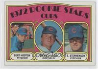 1972 Rookie Stars - Burt Hooton, Gene Hiser, Earl Stephenson