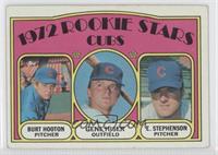 1972 Rookie Stars - Burt Hooton, Gene Hiser, Earl Stephenson [Good to …