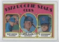 1972 Rookie Stars - Burt Hooton, Gene Hiser, Earl Stephenson [Noted]