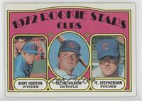 1972 Rookie Stars - Burt Hooton, Gene Hiser, Earl Stephenson