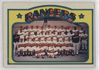 High # - Texas Rangers Team [Good to VG‑EX]
