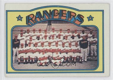 1972 Topps - [Base] #668 - High # - Texas Rangers Team