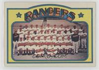 High # - Texas Rangers Team [Good to VG‑EX]