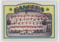 High # - Texas Rangers Team