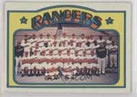 High # - Texas Rangers Team