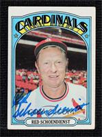 Red Schoendienst [JSA Certified COA Sticker]