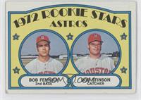 High # - Rookie Stars Astros (Bob Fenwick, Bob Stinson) [Noted]