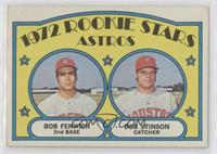 High # - Rookie Stars Astros (Bob Fenwick, Bob Stinson)