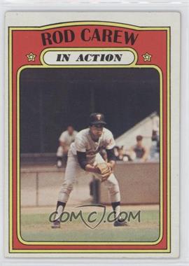 1972 Topps - [Base] #696 - High # - Rod Carew (In Action)