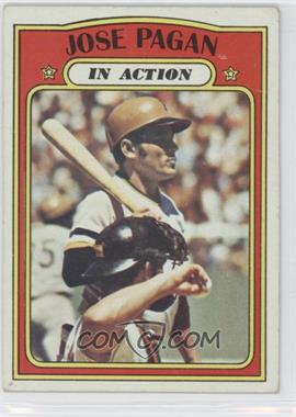 1972 Topps - [Base] #702 - High # - Jose Pagan (In Action)