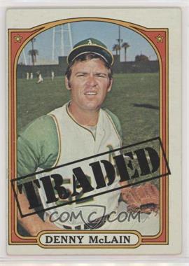 1972 Topps - [Base] #753 - High # - Denny McLain (Traded)