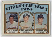 High # - Vic Albury, Rick Dempsey, Jim Strickland (Rookie Stars Twins) [Good&nb…