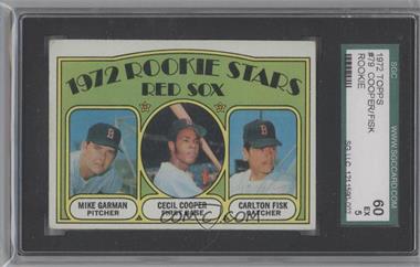 1972 Topps - [Base] #79 - 1972 Rookie Stars - Mike Garman, Cecil Cooper, Carlton Fisk [SGC 60 EX 5]