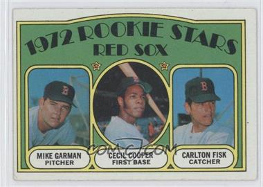 1972 Topps - [Base] #79 - 1972 Rookie Stars - Mike Garman, Cecil Cooper, Carlton Fisk [Good to VG‑EX]