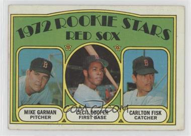 1972 Topps - [Base] #79 - 1972 Rookie Stars - Mike Garman, Cecil Cooper, Carlton Fisk