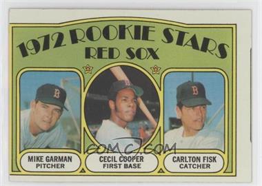 1972 Topps - [Base] #79 - 1972 Rookie Stars - Mike Garman, Cecil Cooper, Carlton Fisk