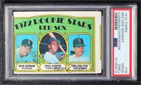 1972 Rookie Stars - Mike Garman, Cecil Cooper, Carlton Fisk [PSA 2 GO…