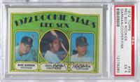 1972 Rookie Stars - Mike Garman, Cecil Cooper, Carlton Fisk [PSA 5 EX]