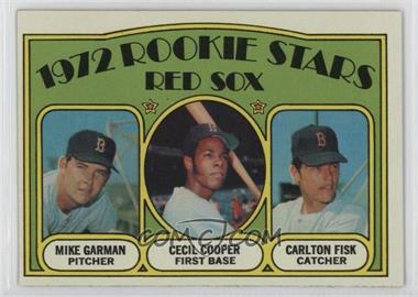 1972 Topps - [Base] #79 - 1972 Rookie Stars - Mike Garman, Cecil Cooper, Carlton Fisk