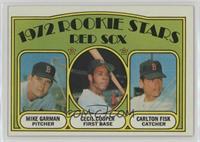 1972 Rookie Stars - Mike Garman, Cecil Cooper, Carlton Fisk