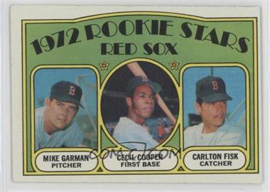 1972 Topps - [Base] #79 - 1972 Rookie Stars - Mike Garman, Cecil Cooper, Carlton Fisk