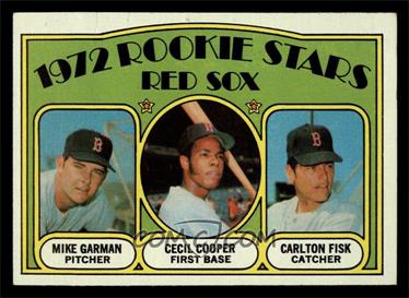 1972 Topps - [Base] #79 - 1972 Rookie Stars - Mike Garman, Cecil Cooper, Carlton Fisk [VG]